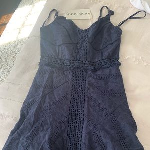 HELLO MOLLY navy savannah dress